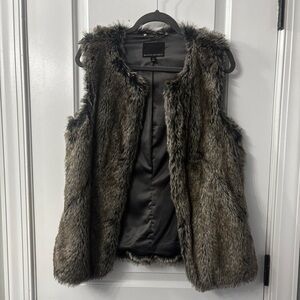 Fur Vest - Like New